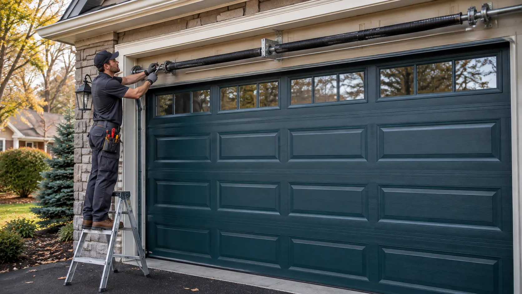 Garage door work for Warren houses, not a national script